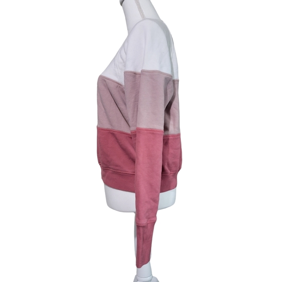 Spiritual Gangster Striped Crew Neck Sweatshirt - Picture 3 of 5